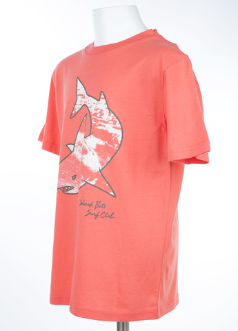 Светло-красная летняя футболка Gap