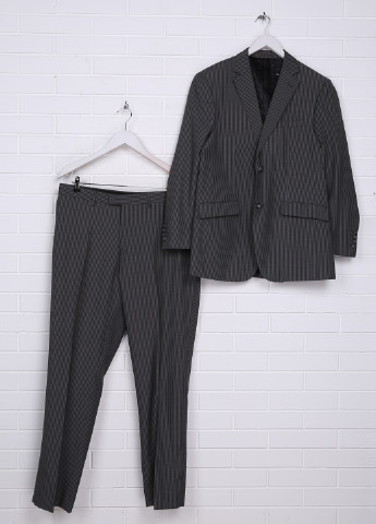 Сірий демісезонний костюм (піджак, штани) Aspen & Court