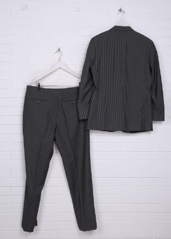 Сірий демісезонний костюм (піджак, штани) Aspen & Court