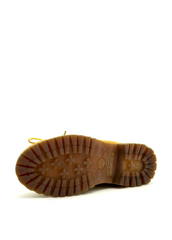 Осенние ботинки тимберленды Timberland с тиснением из натурального нубука, тканевые