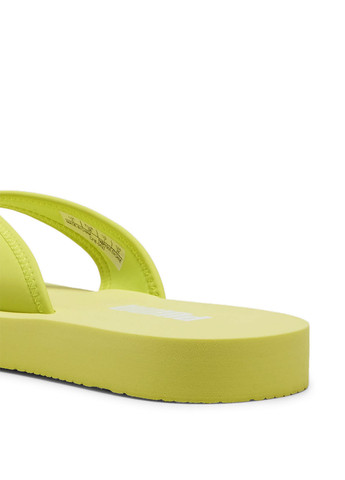 Желтые спортивные вьетнамки Puma