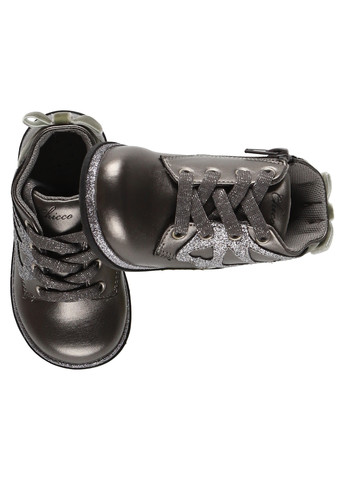 Темно-серые кэжуал осенние ботинки Chicco