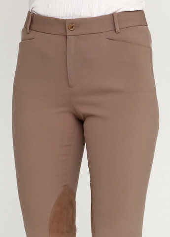 Темно-бежевые кэжуал демисезонные зауженные брюки Ralph Lauren