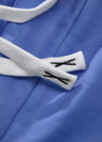 Комбинированные спортивные демисезонные прямые брюки SHEIN