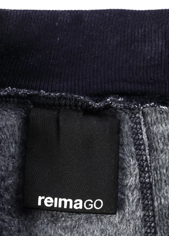 Черные спортивные демисезонные брюки со средней талией Reima