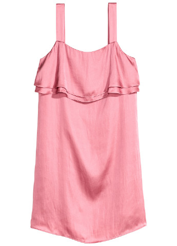 Розовое кэжуал платье H&M