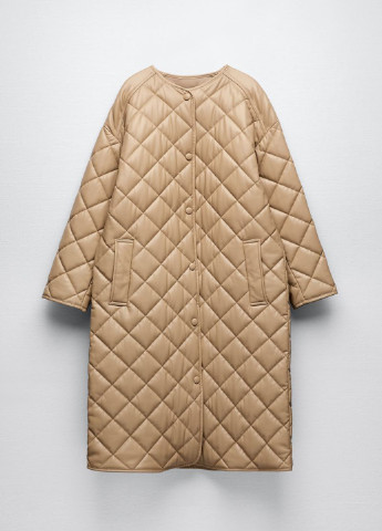 Светло-бежевая демисезонная куртка Zara
