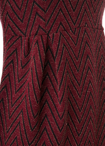 Комбинированное коктейльное платье Miss Miss однотонное