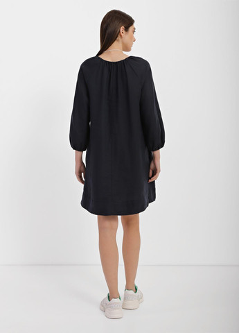 Темно-синее кэжуал платье а-силуэт Marc O'Polo однотонное