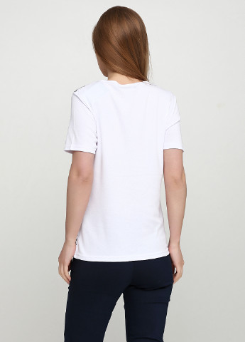 Черно-белая летняя футболка Paramour