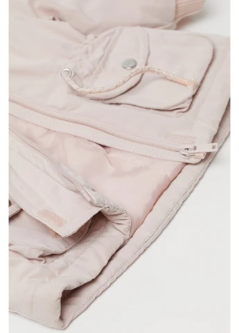 Рожева зимня куртка H&M