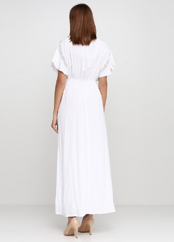 Белое кэжуал платье Italy Moda однотонное