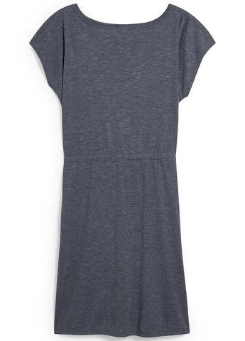 Серое кэжуал платье футляр C&A меланжевое