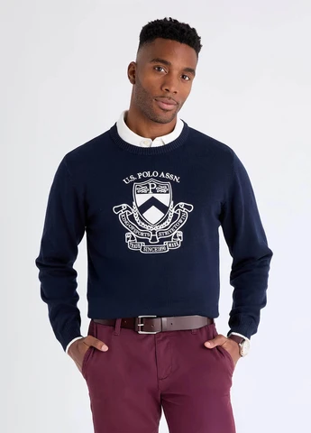 Синій демісезонний джемпер джемпер U.S. Polo Assn.