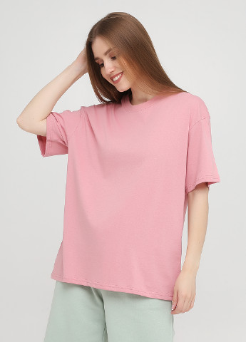 Рожева літня футболка Shik