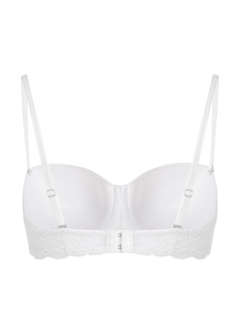 Білий балконет бюстгальтер Hunkemoller з кісточками поліамід