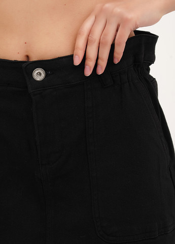 Черная джинсовая, кэжуал однотонная юбка Joie Clair