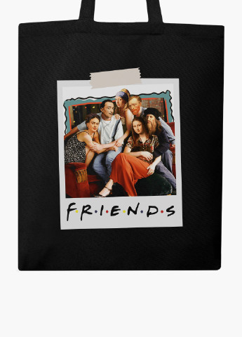 Эко сумка шоппер Друзья Ван Гог и Фрида Кало и Мона Ліза (van Gogh La Gioconda Frida Kahlo Friends) на молнии (9227-2954-BKZ) MobiPrint (236265452)