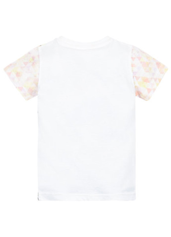 Белая летняя футболка с коротким рукавом Mothercare