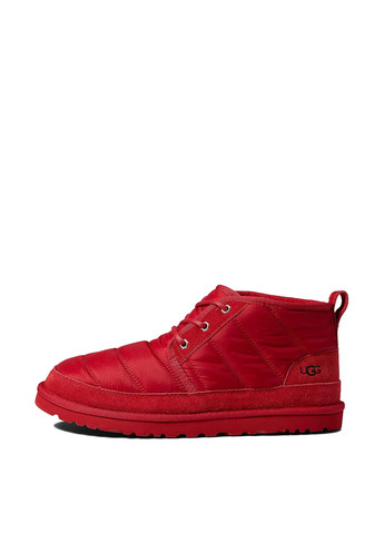 Красные осенние ботинки UGG