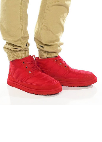 Красные осенние ботинки UGG