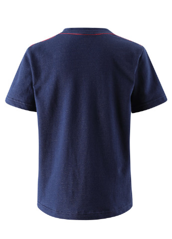 Темно-синя літня футболка з коротким рукавом Reima