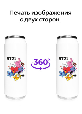 Термобанка БТС (BTS) (31091-1166) термокружка MobiPrint (218988299)