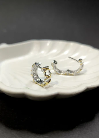 Серьги Silver Flame (317284848)
