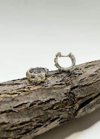 Серьги Silver Flame (317284848)