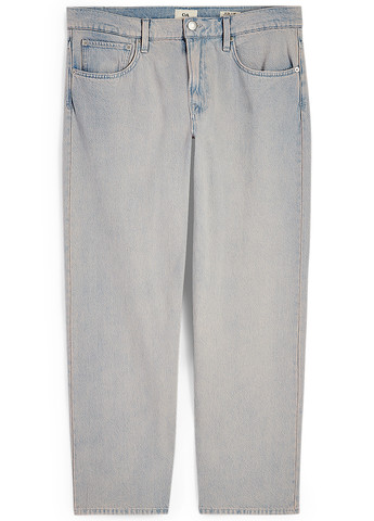 Серо-голубые демисезонные прямые джинсы C&A