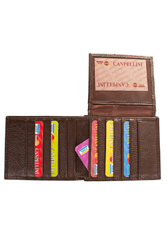 Чоловік шкіряний гаманець 12,5х9,5х1,7 см Canpellini (195770937)