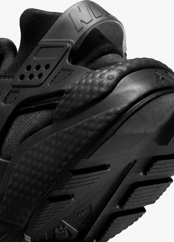 Чорні Осінні кросівки Nike AIR HUARACHE