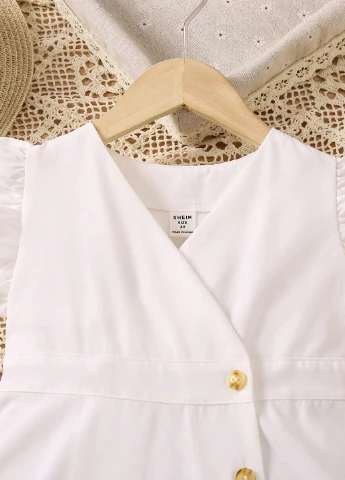 Біла сукня SHEIN (311527384)