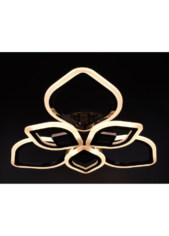 Люстра стельова LED з пультом A2721/3+3-3D-bk Чорний 10х60х60 см. Sunnysky (253628745)