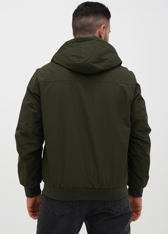 Оливковая (хаки) демисезонная куртка Trend Collection