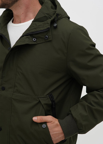 Оливковая (хаки) демисезонная куртка Trend Collection