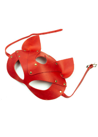 Премиум маска кошечки, натуральная кожа, красная, подарочная упаковка LOVECRAFT (254885500)