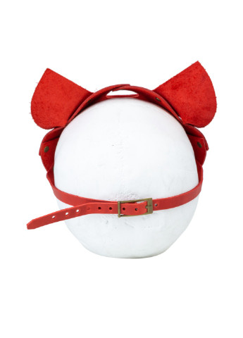 Премиум маска кошечки, натуральная кожа, красная, подарочная упаковка LOVECRAFT (254885500)