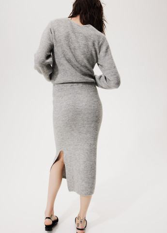 Серый демисезонный джемпер джемпер H&M