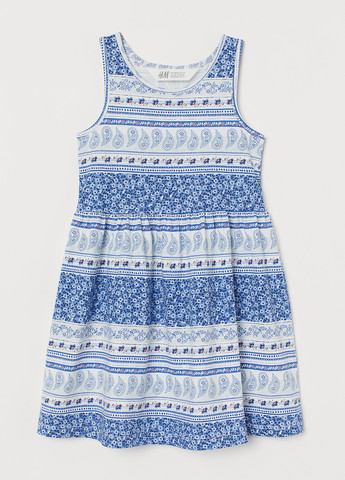 Блакитна сукня H&M (258545984)