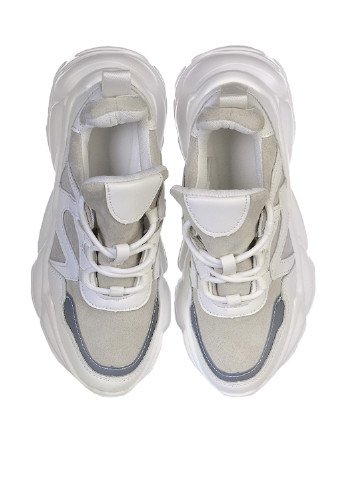 Белые демисезонные кроссовки Aelida