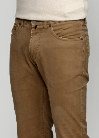 Светло-коричневые демисезонные зауженные джинсы Westbury