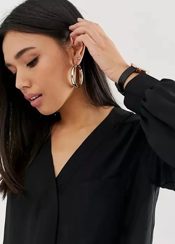 Чёрная блуза Asos
