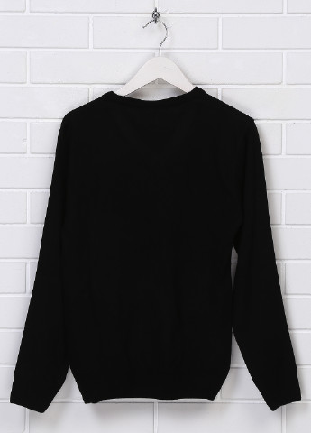 Черный демисезонный пуловер пуловер Stendo