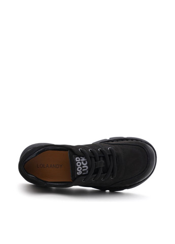 Кроссовки Lola Andy чёрные демисезоны (361362370)
