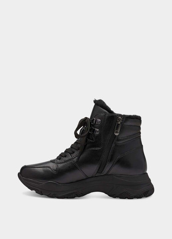 Осенние ботинки сникерсы Marco Tozzi со шнуровкой из искусственной кожи