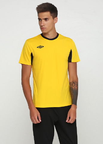 Желтая футболка с коротким рукавом Umbro