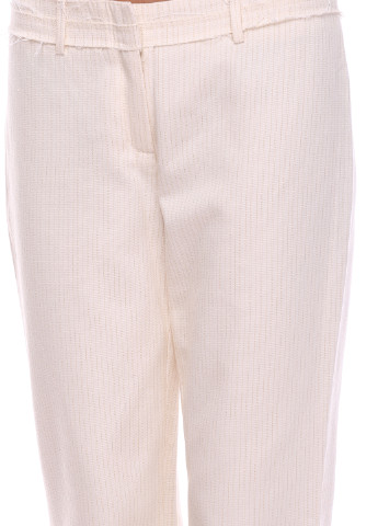 Молочные кэжуал демисезонные прямые брюки Cerruti 1881