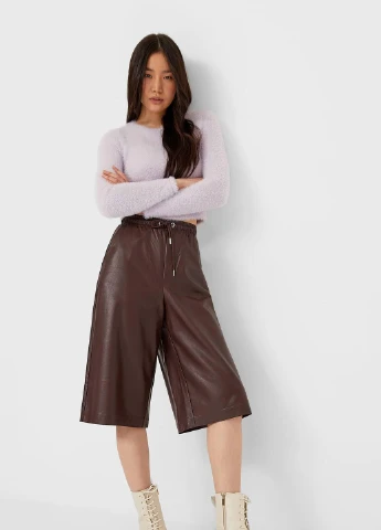 Кюлоти,коричневий, Stradivarius (256668877)