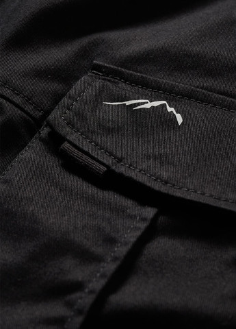 Черные кэжуал демисезонные карго брюки C&A